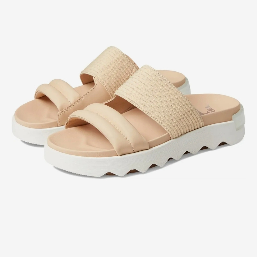 Sorel ViibeTM Slide Nova Sand/Sea Salt 9.5